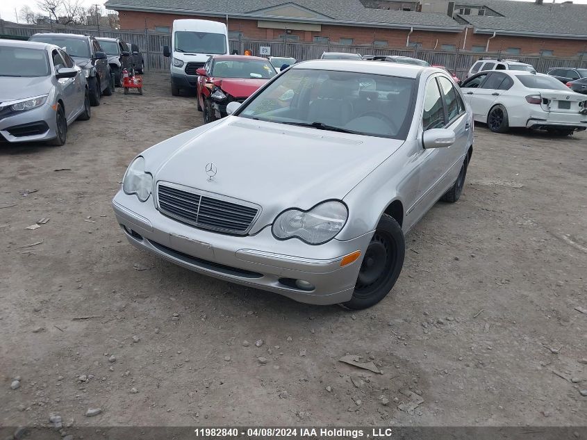 2001 Mercedes-Benz C-Class VIN: WDBRF61J71F116132 Lot: 11982840