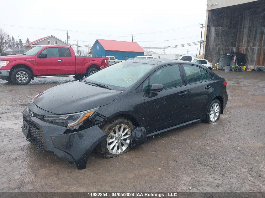 2022 Toyota Corolla Le VIN: 5YFBPMBE2NP289951 Lot: 11982854