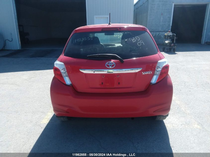 2013 Toyota Yaris VIN: JTDJTUD3XDD570495 Lot: 11982855