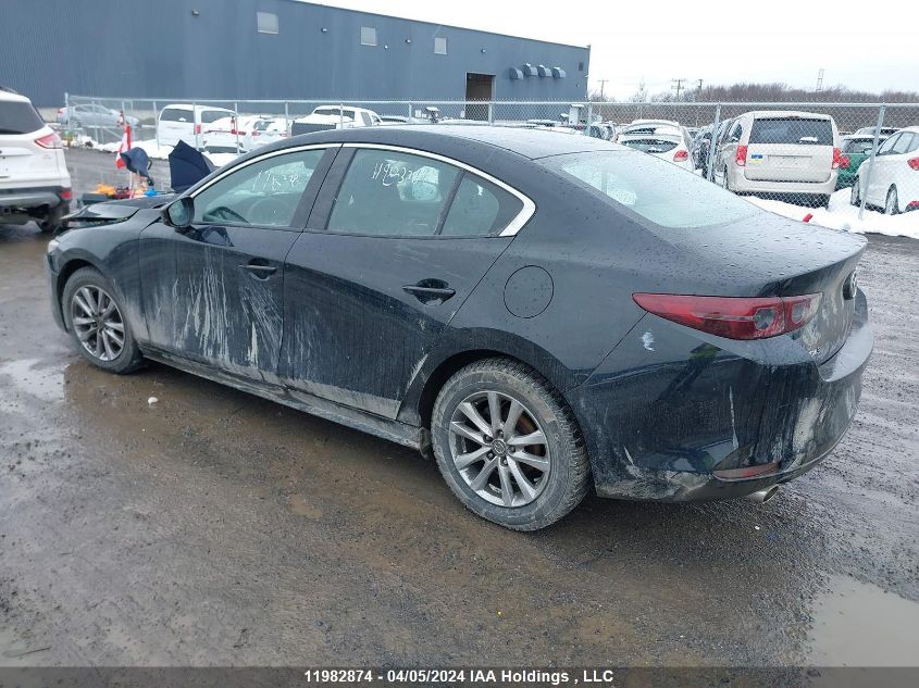 2019 Mazda Mazda3 VIN: 3MZBPAB70KM103016 Lot: 11982874