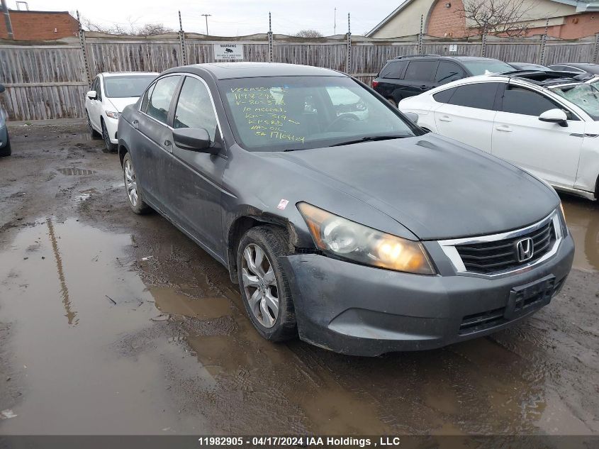 2010 Honda Accord Sedan VIN: 1HGCP2F89AA805378 Lot: 11982905