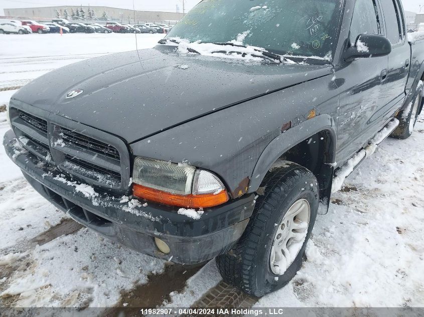 2001 Dodge Dakota VIN: 1B7HG2AN11S305453 Lot: 11982907