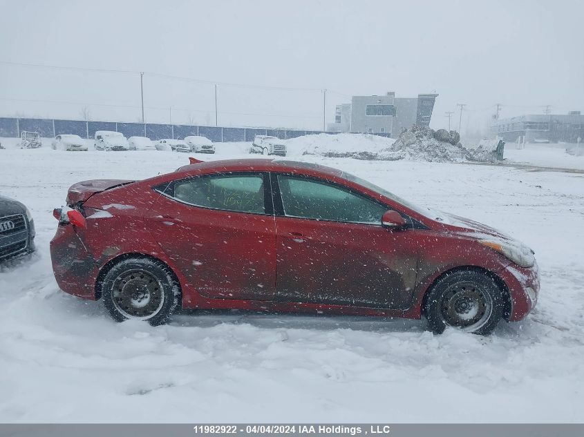 2012 Hyundai Elantra VIN: 5NPDH4AE7CH115472 Lot: 11982922