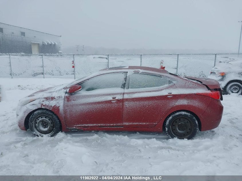 2012 Hyundai Elantra VIN: 5NPDH4AE7CH115472 Lot: 11982922