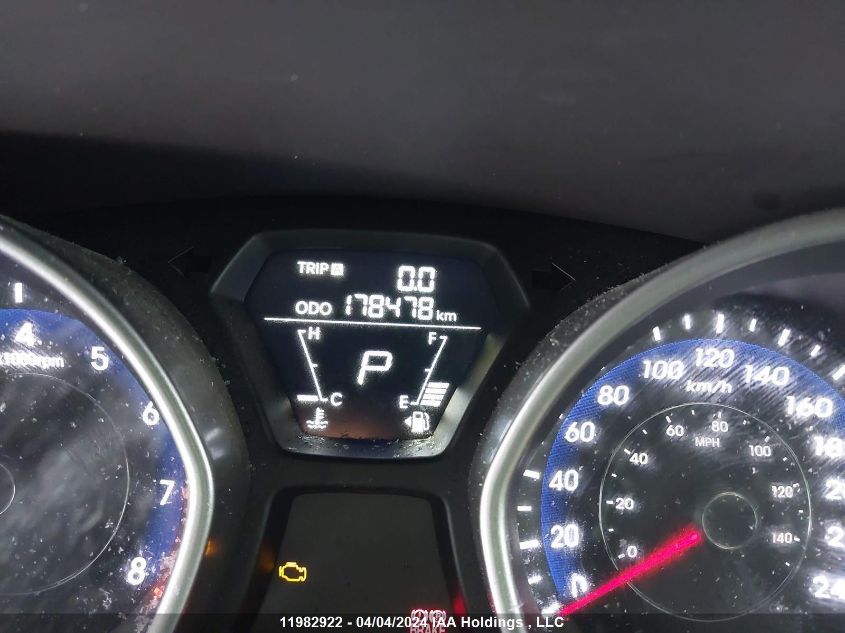 2012 Hyundai Elantra VIN: 5NPDH4AE7CH115472 Lot: 11982922