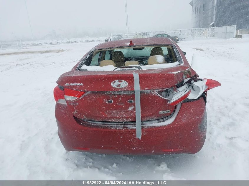 2012 Hyundai Elantra VIN: 5NPDH4AE7CH115472 Lot: 11982922