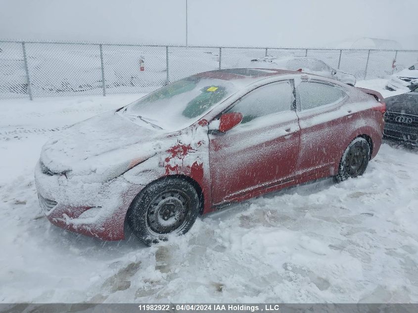 2012 Hyundai Elantra VIN: 5NPDH4AE7CH115472 Lot: 11982922