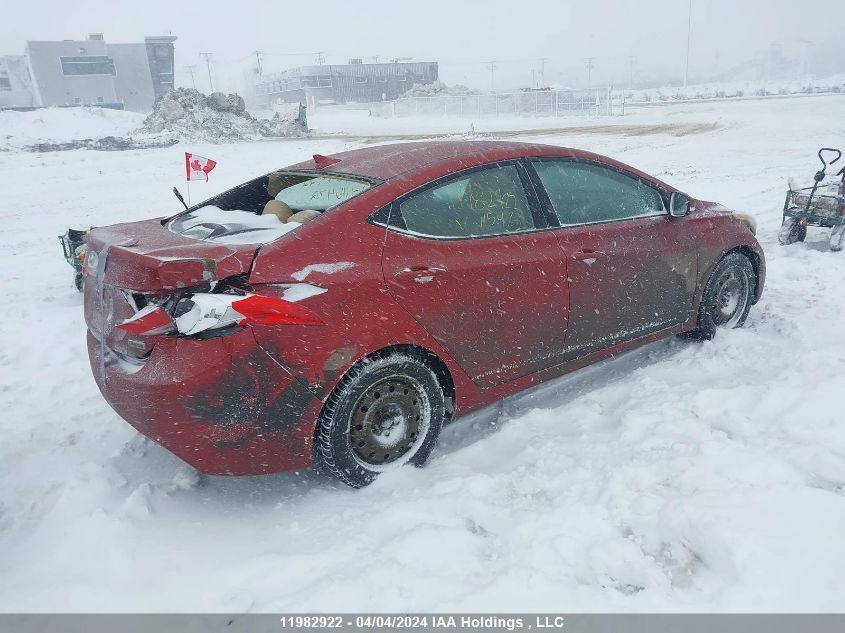 2012 Hyundai Elantra VIN: 5NPDH4AE7CH115472 Lot: 11982922