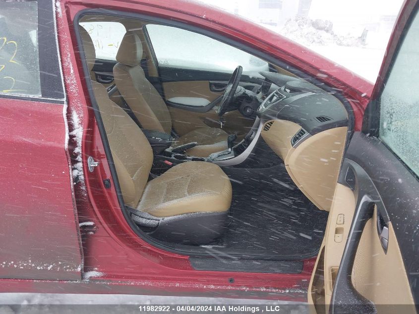 2012 Hyundai Elantra VIN: 5NPDH4AE7CH115472 Lot: 11982922