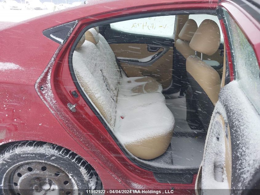 2012 Hyundai Elantra VIN: 5NPDH4AE7CH115472 Lot: 11982922