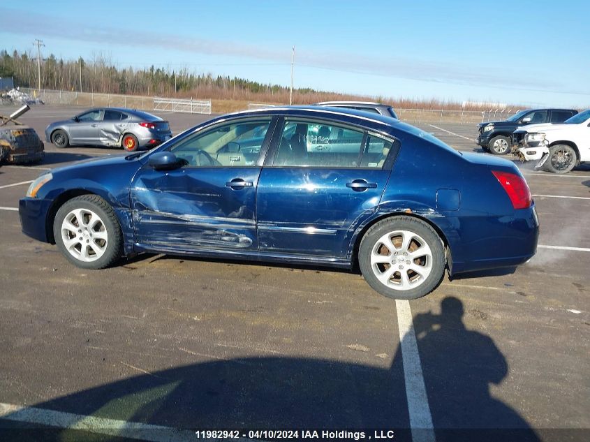 2007 Nissan Maxima Se/Sl VIN: 1N4BA41EX7C824397 Lot: 11982942