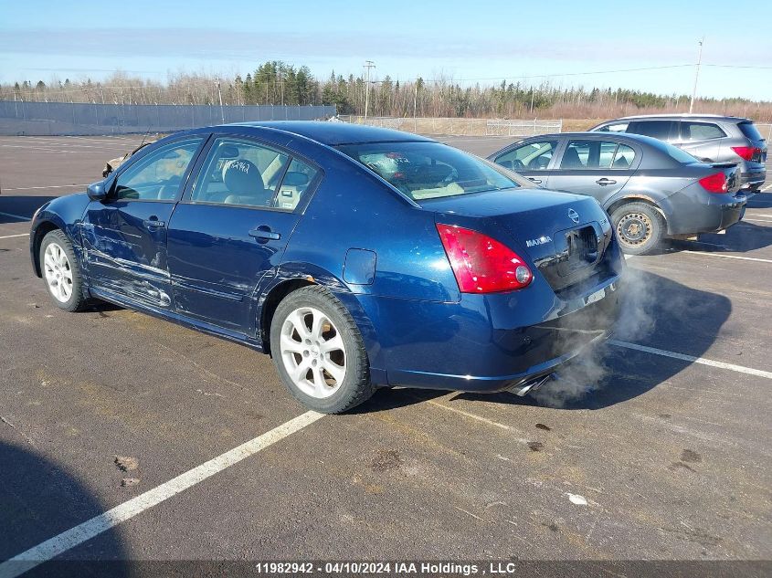 2007 Nissan Maxima Se/Sl VIN: 1N4BA41EX7C824397 Lot: 11982942