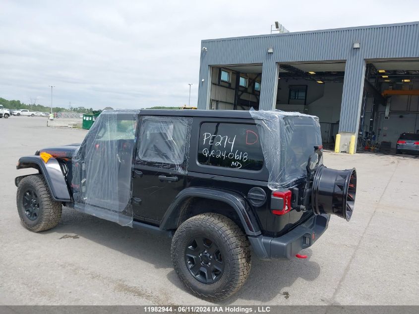 2020 Jeep Wrangler Unlimited Rubicon VIN: 1C4HJXFN6LW316127 Lot: 11982944