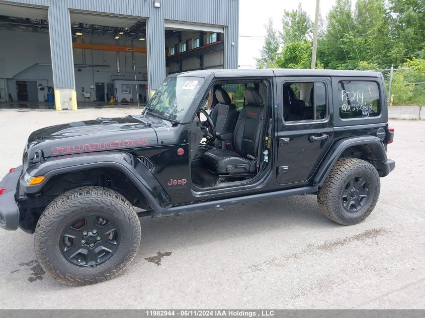 2020 Jeep Wrangler Unlimited Rubicon VIN: 1C4HJXFN6LW316127 Lot: 11982944