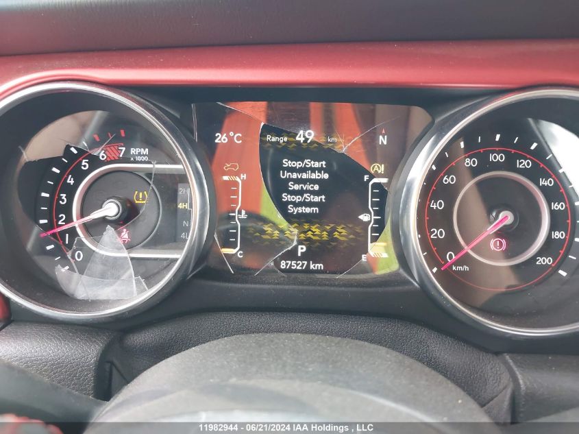 2020 Jeep Wrangler Unlimited Rubicon VIN: 1C4HJXFN6LW316127 Lot: 11982944