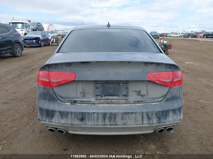 2013 Audi S4 VIN: WAUBGCFL4DA217877 Lot: 11982992