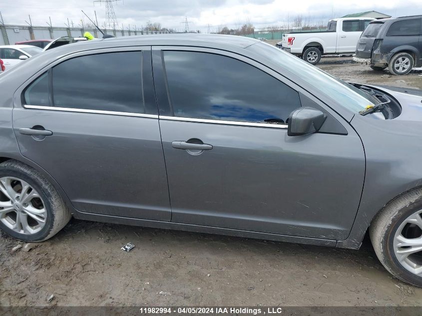 2012 Ford Fusion Se VIN: 3FAHP0HA6CR423882 Lot: 11982994