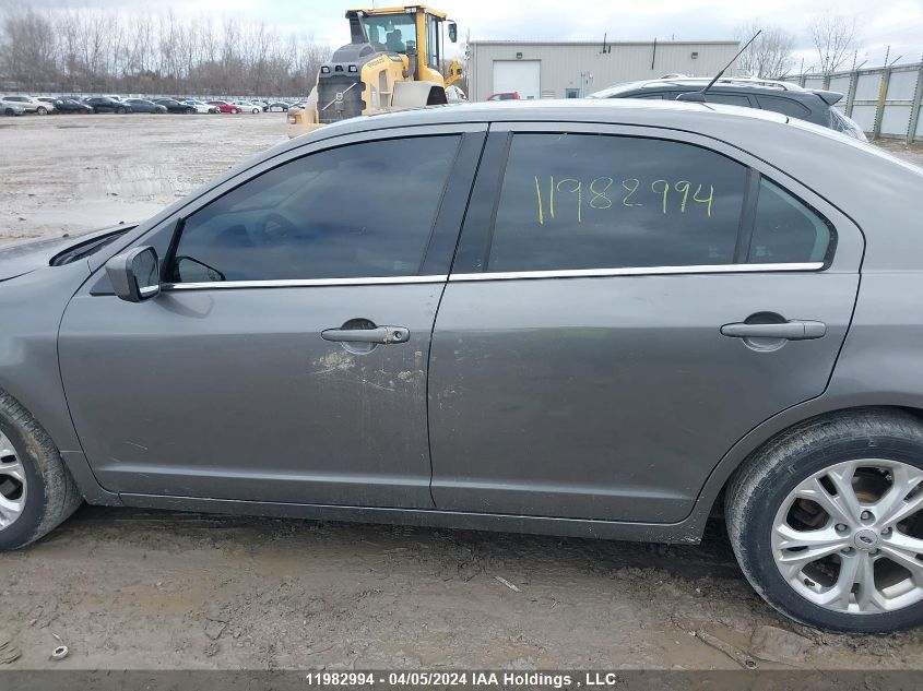 2012 Ford Fusion Se VIN: 3FAHP0HA6CR423882 Lot: 11982994