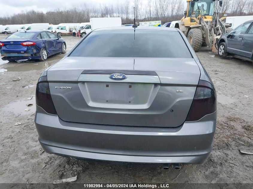2012 Ford Fusion Se VIN: 3FAHP0HA6CR423882 Lot: 11982994