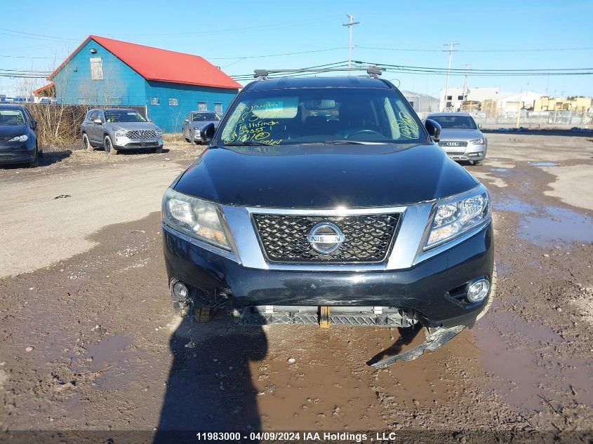 2013 Nissan Pathfinder S/Sv/Sl/Platinum VIN: 5N1AR2MM6DC629555 Lot: 39242753