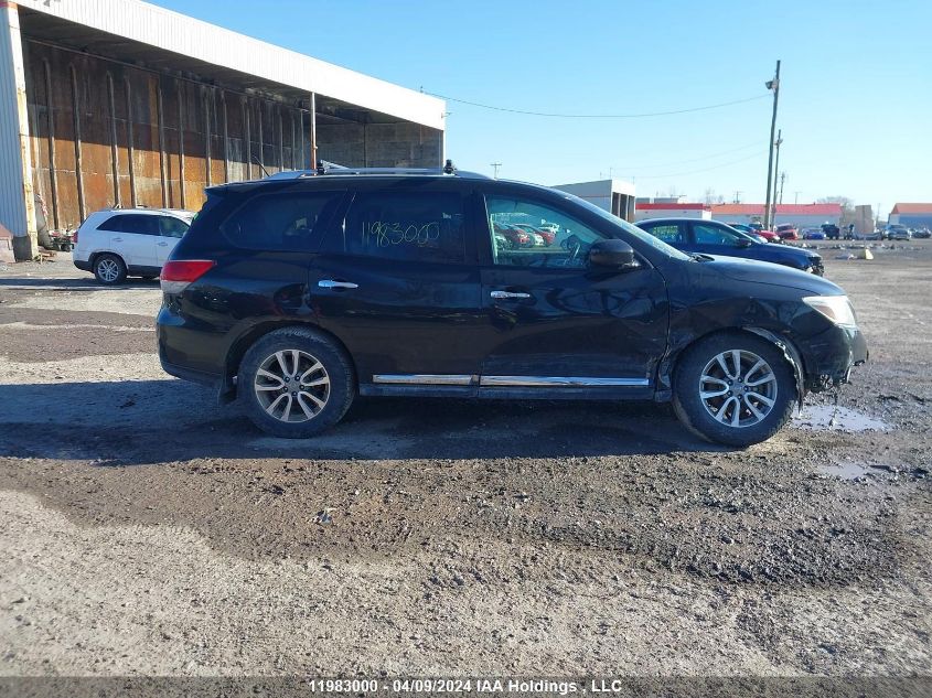 2013 Nissan Pathfinder S/Sv/Sl/Platinum VIN: 5N1AR2MM6DC629555 Lot: 39242753