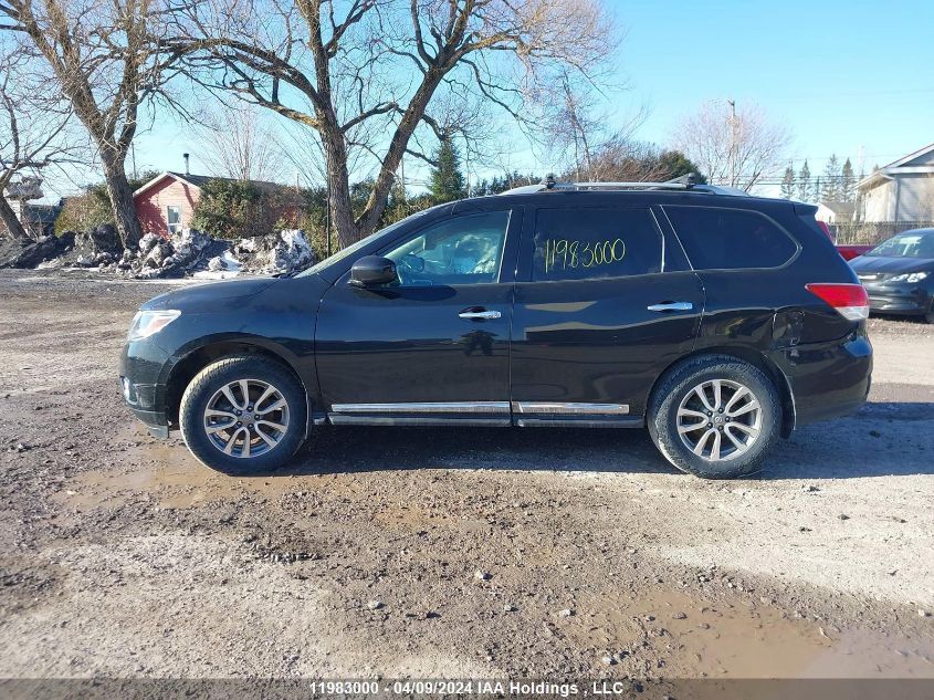 2013 Nissan Pathfinder S/Sv/Sl/Platinum VIN: 5N1AR2MM6DC629555 Lot: 39242753