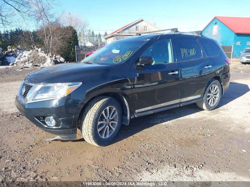 2013 Nissan Pathfinder S/Sv/Sl/Platinum VIN: 5N1AR2MM6DC629555 Lot: 39242753