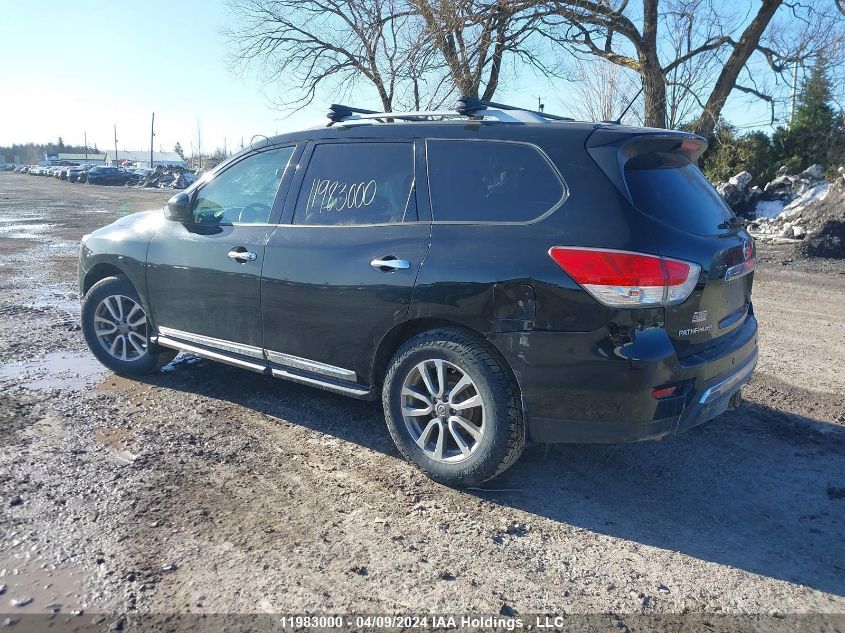 2013 Nissan Pathfinder S/Sv/Sl/Platinum VIN: 5N1AR2MM6DC629555 Lot: 39242753