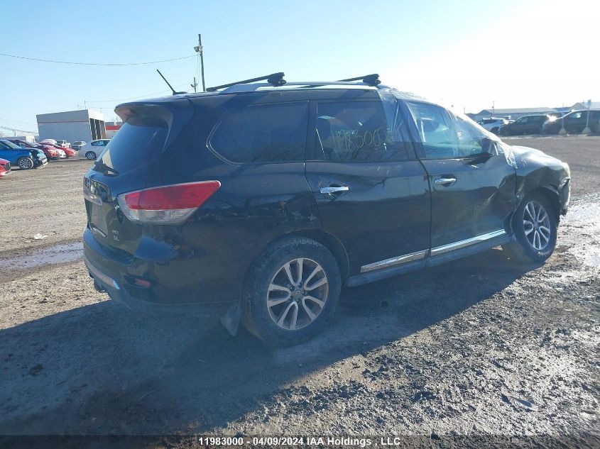 2013 Nissan Pathfinder S/Sv/Sl/Platinum VIN: 5N1AR2MM6DC629555 Lot: 39242753