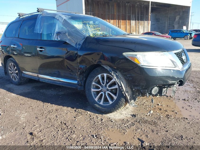 2013 Nissan Pathfinder S/Sv/Sl/Platinum VIN: 5N1AR2MM6DC629555 Lot: 39242753