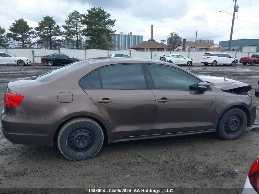 2011 Volkswagen Jetta Sedan VIN: 3VWBK7AJ2BM027961 Lot: 11983004