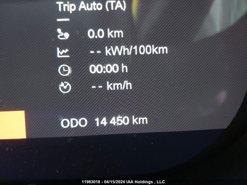 2022 Polestar 2 VIN: LPSED3KA1NL084443 Lot: 11983018