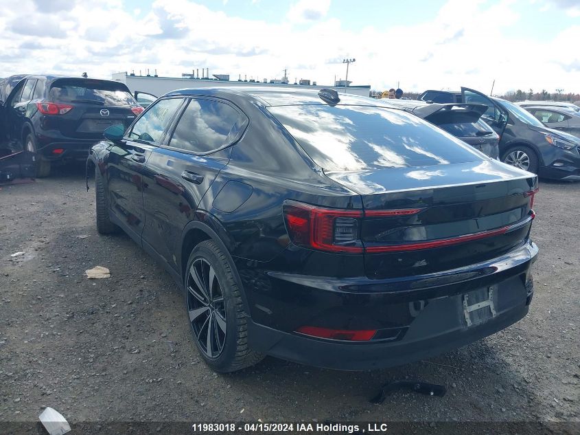 2022 Polestar 2 VIN: LPSED3KA1NL084443 Lot: 11983018
