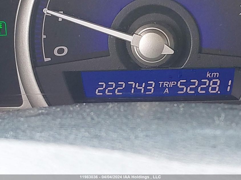 2009 Honda Civic Lx-S VIN: 2HGFA15639H019369 Lot: 11983036