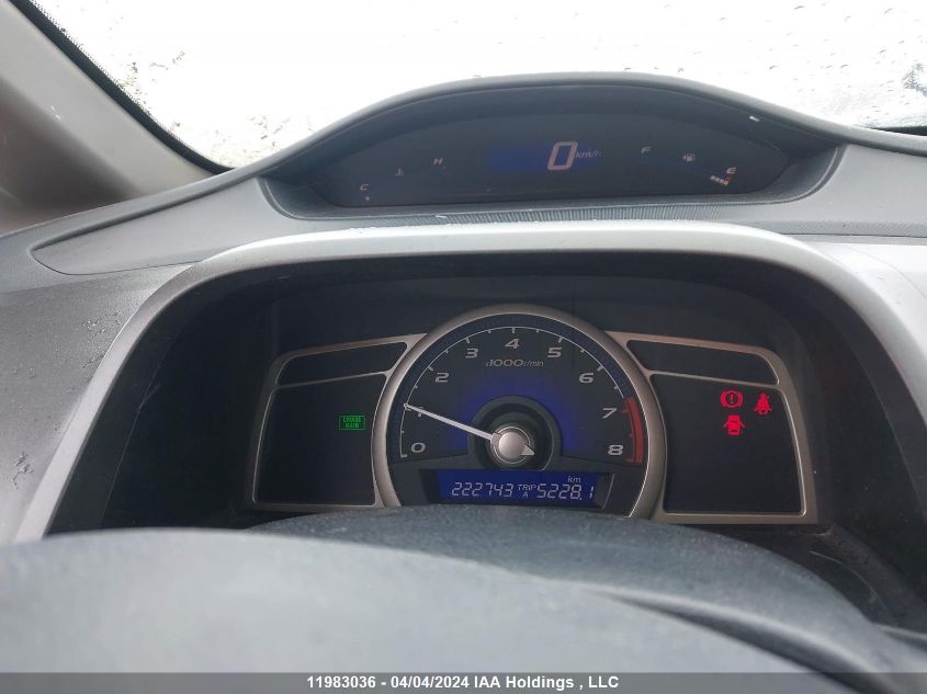 2009 Honda Civic Lx-S VIN: 2HGFA15639H019369 Lot: 11983036