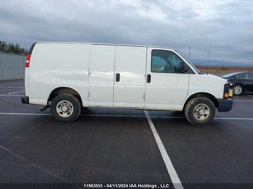 2016 Chevrolet Express VIN: 1GCWGAFF7G1128666 Lot: 11983055