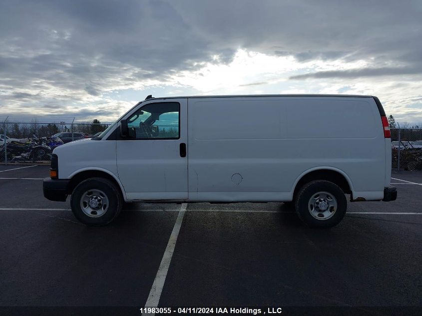 2016 Chevrolet Express VIN: 1GCWGAFF7G1128666 Lot: 11983055