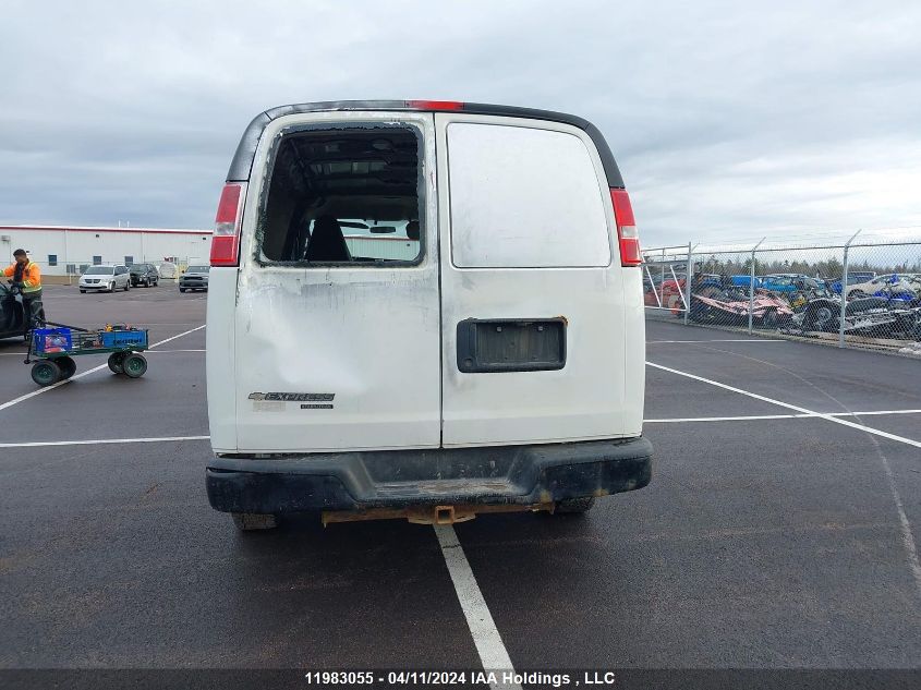 2016 Chevrolet Express VIN: 1GCWGAFF7G1128666 Lot: 11983055