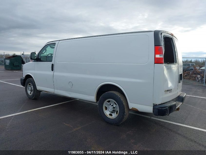 2016 Chevrolet Express VIN: 1GCWGAFF7G1128666 Lot: 11983055