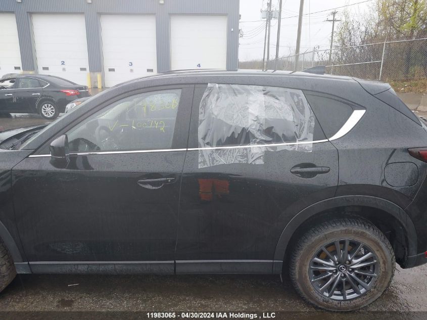 2021 Mazda Cx-5 Sport VIN: JM3KFBBL6M0100742 Lot: 11983065