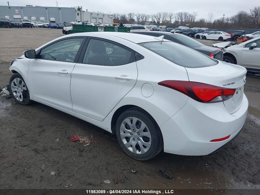 2015 Hyundai Elantra Se/Sport/Limited VIN: 5NPDH4AE6FH554358 Lot: 11983089