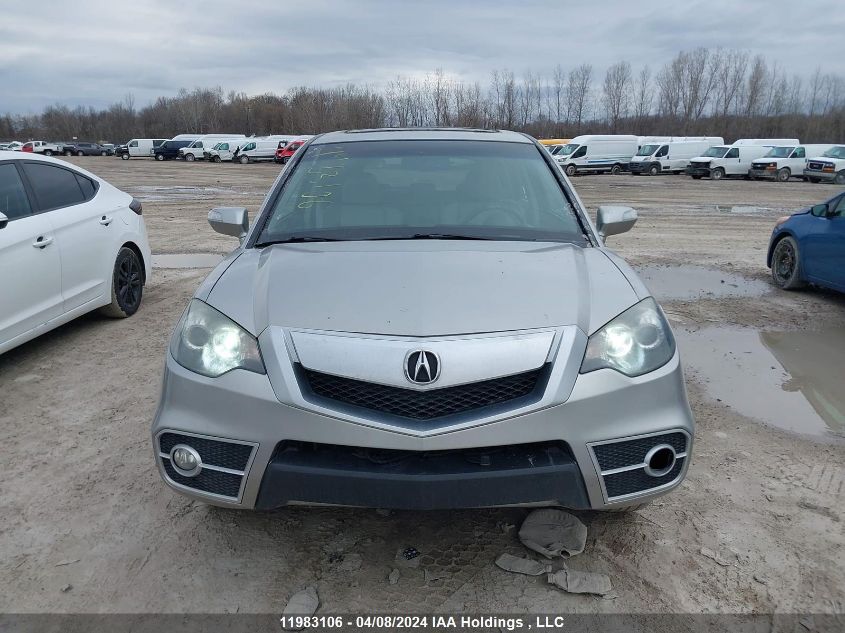 2010 Acura Rdx VIN: 5J8TB1H57AA802362 Lot: 11983106