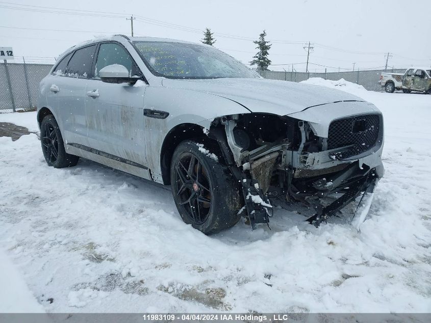 2019 Jaguar F-Pace VIN: SADCL2GX8KA613973 Lot: 11983109