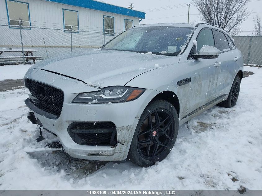 2019 Jaguar F-Pace VIN: SADCL2GX8KA613973 Lot: 11983109