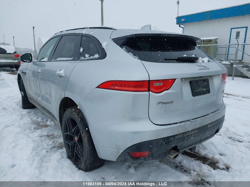 2019 Jaguar F-Pace VIN: SADCL2GX8KA613973 Lot: 11983109