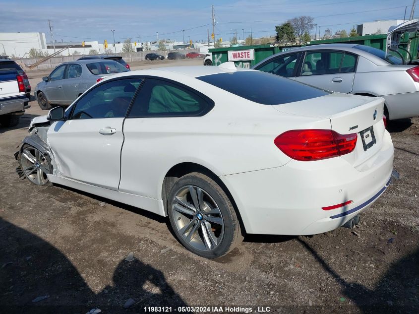 2016 BMW 4 Series VIN: WBA3N9C57GK250647 Lot: 11983121