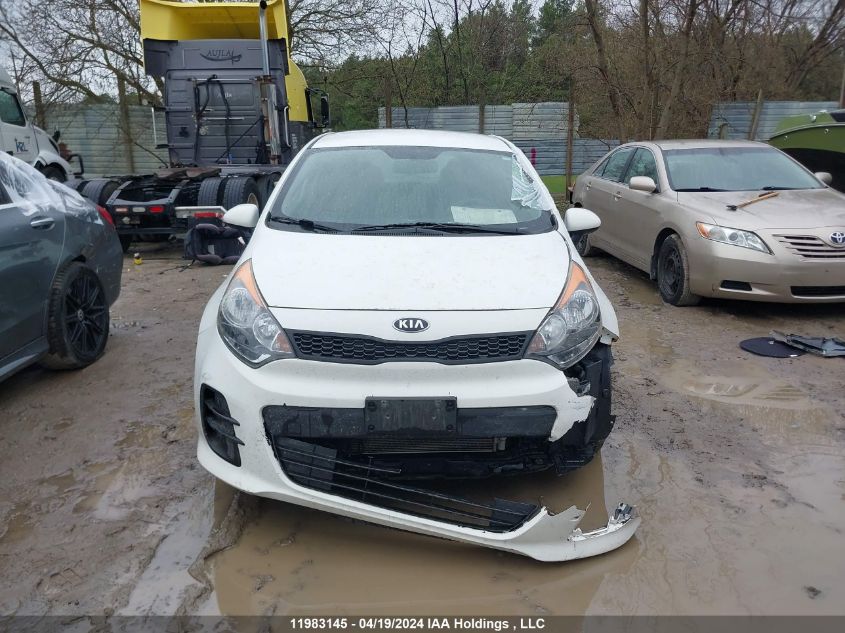 2017 Kia Rio VIN: KNADM5A33H6021300 Lot: 39240831