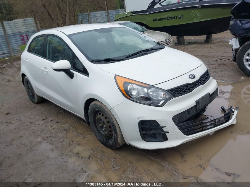 2017 Kia Rio VIN: KNADM5A33H6021300 Lot: 39240831