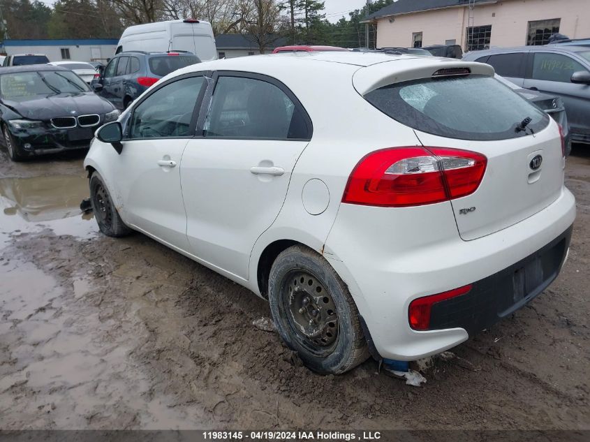 2017 Kia Rio VIN: KNADM5A33H6021300 Lot: 39240831