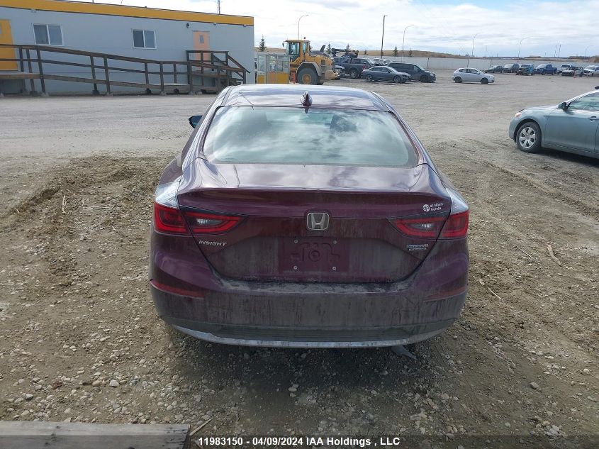 2019 Honda Insight VIN: 19XZE4F77KE400488 Lot: 39236856